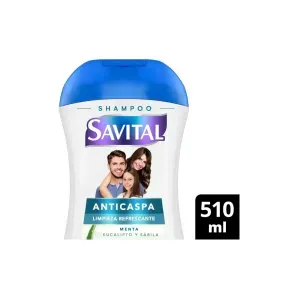 SHAMPO SAVITAL ANTICASPA * 510 ML
