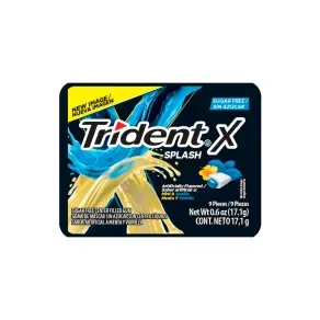 TRIDENT X SPLASH MENTA Y VAINILLA *17.1 GR