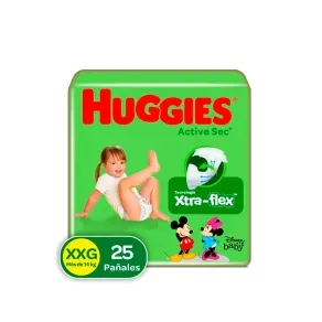 HUGGIES ACTIVE SEC ET 5-XXG * 25 UND