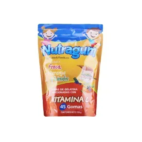 NUTRAGUM KIDS BOLSA * 45 GOMAS