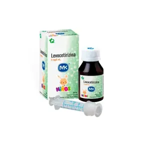 LEVOCETIRIZINA 5 MG JBE * 60 ML