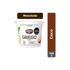 YOGURT GRIEGO COCO * 150 GR