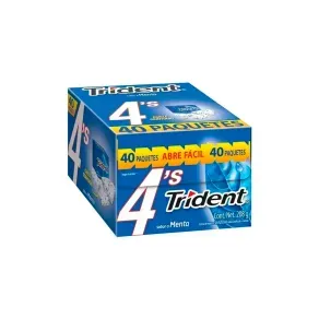 TRIDENT MENTA * 40 UNID