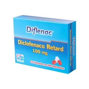 DIFLENAC 100 MG * 20 CAP