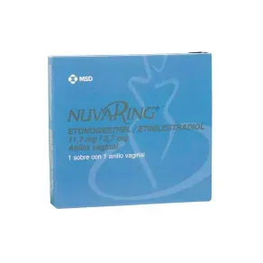 NUVARING ANILLO VAGINAL * 1 UND