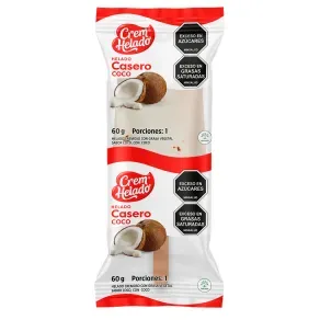 HELADO CASERO COCO * 60 GR