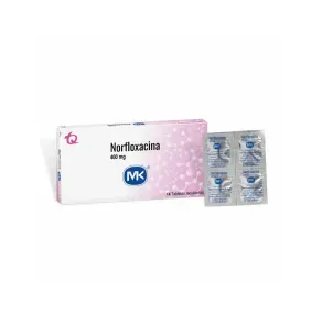 NORFLOXACINA 400 MG * 14 TAB