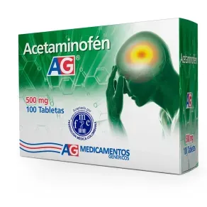 ACETAMINOFEN 500 MG * 100 TAB