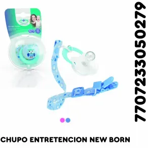 CHUPO ENTRETENCION NEW BORN * 1 UND
