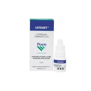 LOTESOFT GOTAS * 5 ML