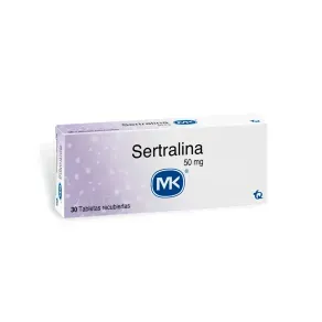 SERTRALINA 50 MG * 30 TAB