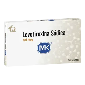 LEVOTIROXINA 125 MG * 30 TAB
