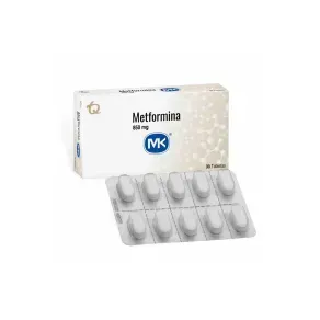 METFORMINA 850 MG * 30 TAB
