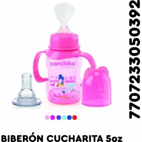 BIBERON CUCHARITA 5 ONZ CORCHITO SOLAPA
