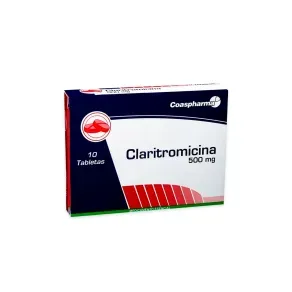 CLARITROMICINA 500 MG X 10 TAB COASPHARMA