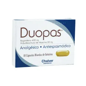 DUOPAS 400/20MG * 10 CAP