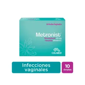METRONIST 500 MG/100.000 U.I * 10 OVULOS