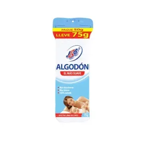 ALGODON JGB PAGUE 50 LLEVE 75 GR