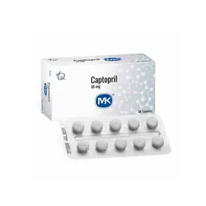 CAPTOPRIL 25 MG * 30 TAB