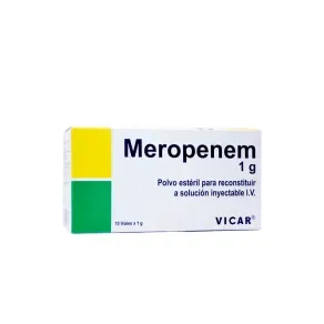 MEROPENEM 1GR *10 AMP