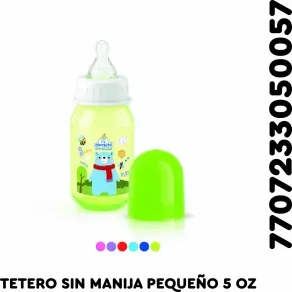 TETERO SIN MANIJA PEQUEñO * 5 ONZ TETERO SIN MANIJA PEQUE√ëO * 5 ONZ