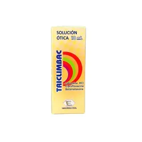 TRICLIMBAC SOLUCION OTICA * 10 ML