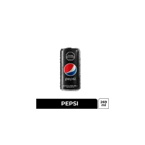 GASEOSA PEPSI BLACK LATA * 269 ML
