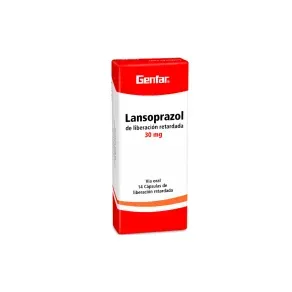 LANSOPRAZOL 30 MG * 14 CAP