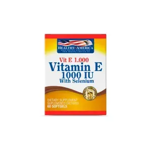 VITAMINA E 1000 IU + SELENIUM * 60 SOFTGELSX