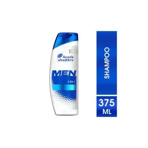 H & S SHAMPOO MEN 3EN1 CONTROL CASPA *375 ML
