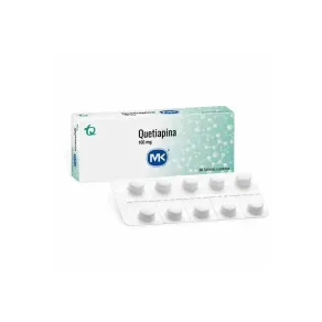QUETIAPINA 100 MG * 30 TAB