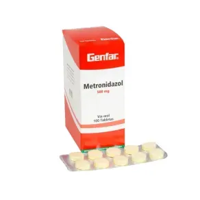 METRONIDAZOL 500 MG * 100 TAB