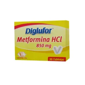 DIGLUFOR 850 MG * 30 TAB