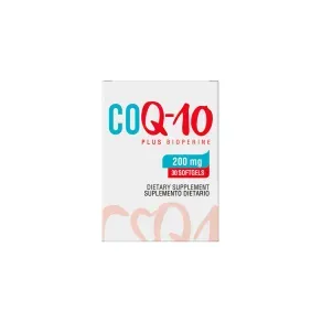 COQ 10 PLUS BIOPERINE 200 MG * 30 SOFTGELX