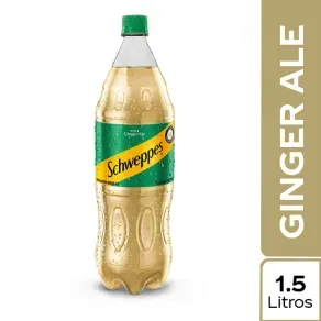 SCHWEEPPES GINGER ALE *1.5 LT