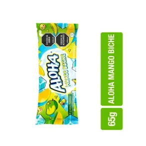 PALETA ALOHA MANGO BICHE *65 GR CON LIMON Y SAL