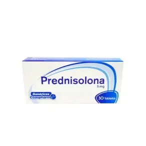 PREDNISOLONA 5 MG * 30 TABX
