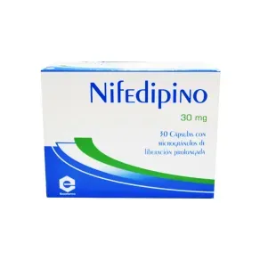 NIFEDIPINO 30 MG * 30 TAB