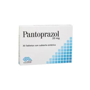 PANTOPRAZOL 20 MG * 30 CAP