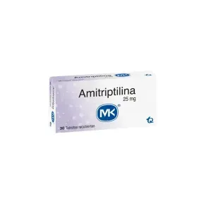 AMITRIPTILINA 25 MG * 30 TABX