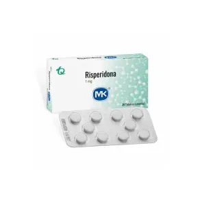 RISPERIDONA 1 MG * 20 TAB