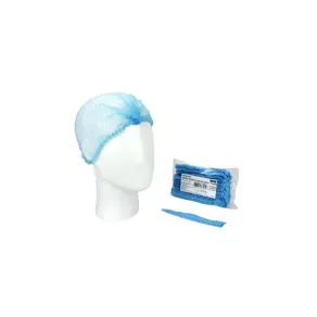 GORROS QUIRURJICOS ORUGA AZUL * 12 UND