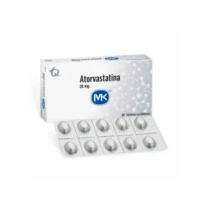 ATORVASTATINA 20 MG * 30 TAB