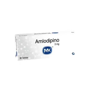 AMLODIPINO 5 MG * 30 TAB