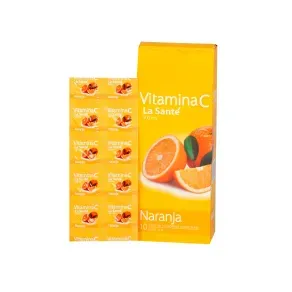VITAMINA C MAST NARANJA * 100 TAB