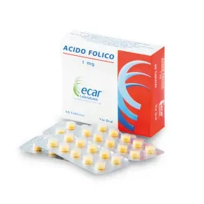 ACIDO FOLICO 1 MG * 60 TAB