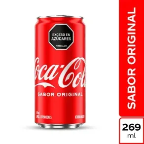 COCA COLA LATA * 269 ML
