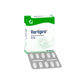 VERTIPRO 24 MG * 20 TABX