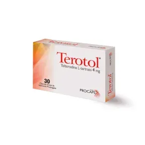 TEROTOL 4 MG  * 30 CAP