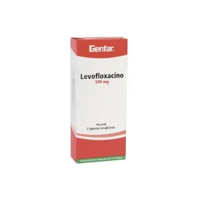 LEVOFLOXACINO 500 MG * 7 TAB